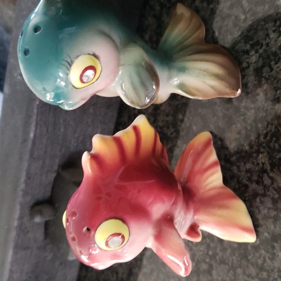 COPY - 1950s fish. Olfactory salt and pepper shakers - Picture 4 of 6